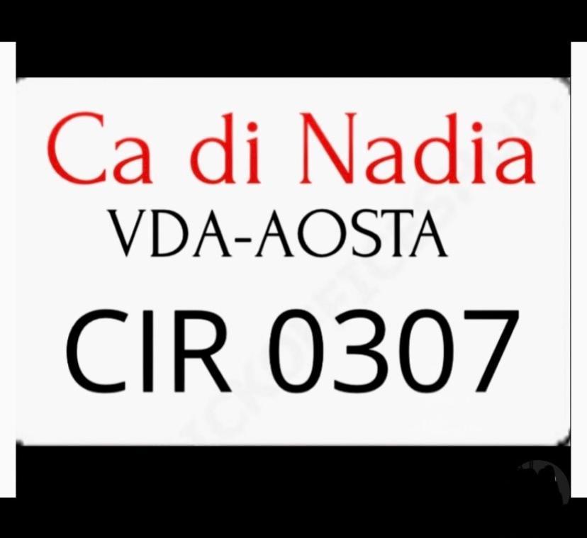 Ca Di Nadia Vila Aosta Exterior foto